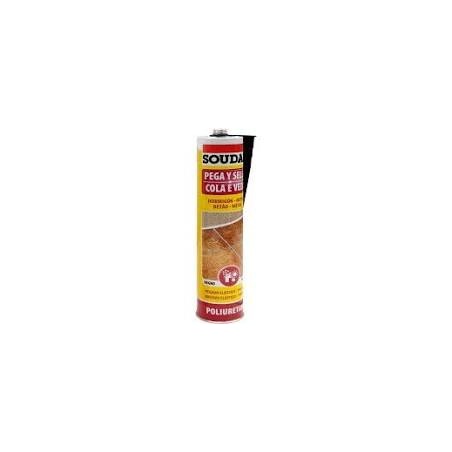 Sellador Soudal Poliuretano Color Blanco