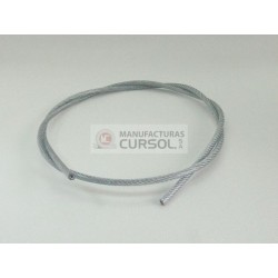 Cable acero plastificado 3x5 6x7+1